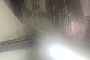 陵水地下管廊堵漏处理视频